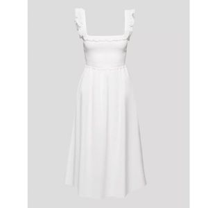 Aritzia White Reminisce Dress